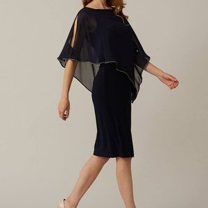 Joseph Ribkoff Navy Blue Dress